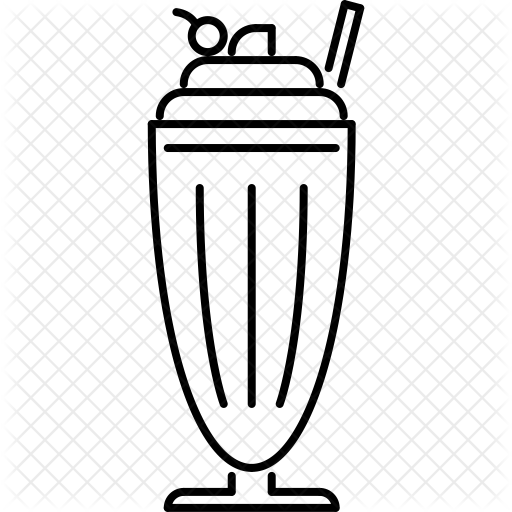 Milk Shake Icon - Milkshake (512x512)