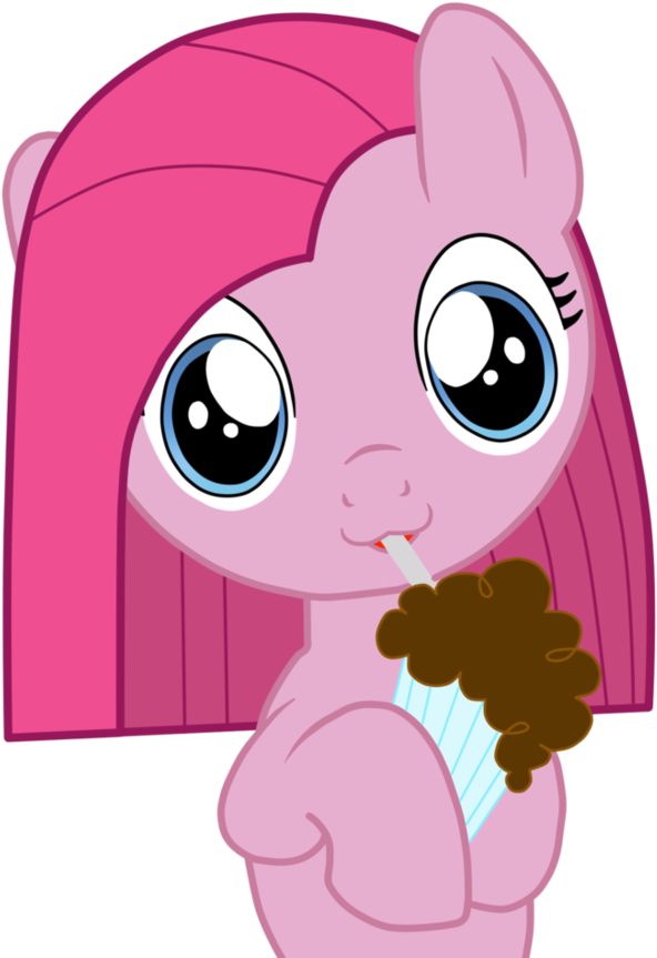 Pinkamena Diane Pie Milkshake By Kanske-2099 - Pony (820x974)