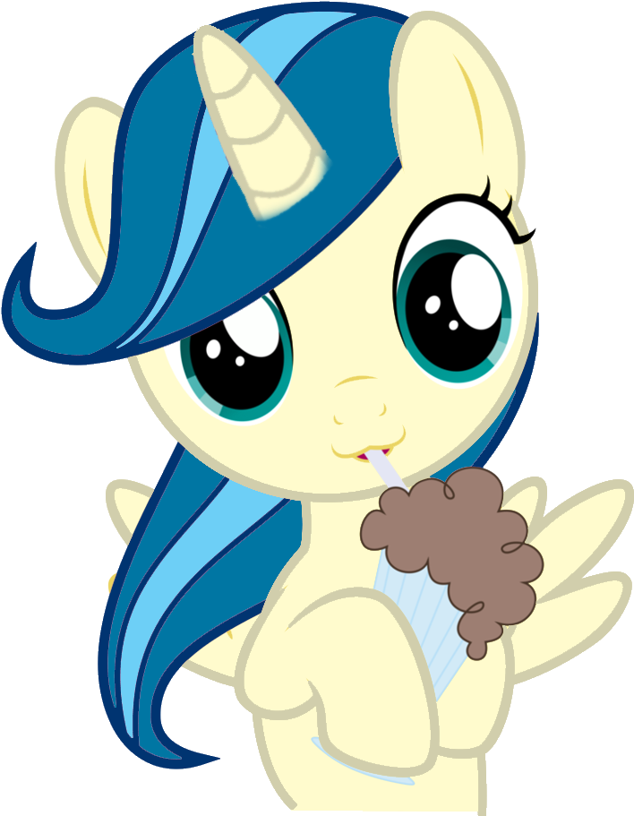 Me And A Milkshake By Mirry92 - My Little Pony Fluttershy Milkshake (781x960)