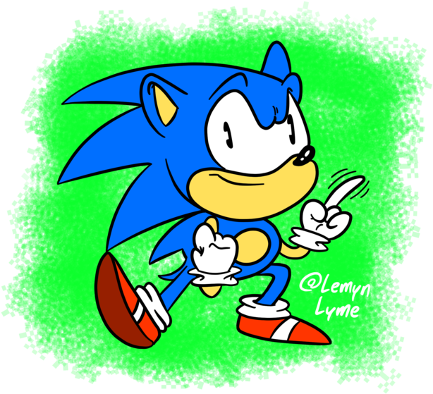 Speedy The Porcupine By Serperiorruler101 - Cartoon (1191x670)