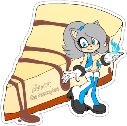 Moon The Porcupine By 13voin - Cartoon (600x574)