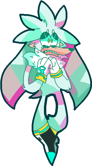 I Was Going To Draw Pothead The Porcupine For 4/20 - Silver The Hedgehog (444x594)