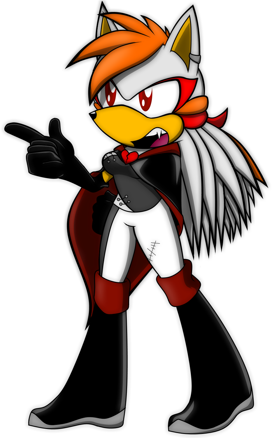 Flare The Porcupine - Cartoon (1000x1500)