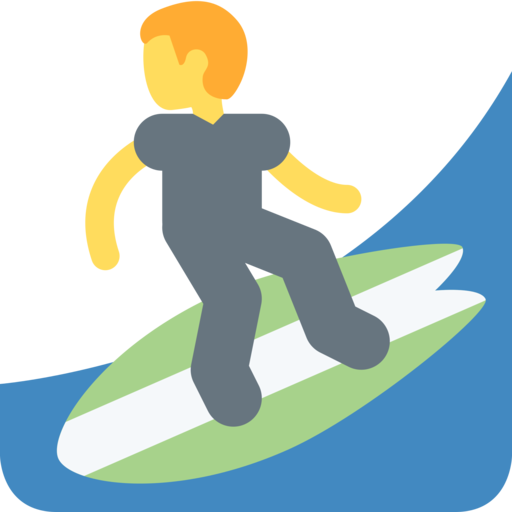 Twitter - Surfer Flag Emoji (512x512)