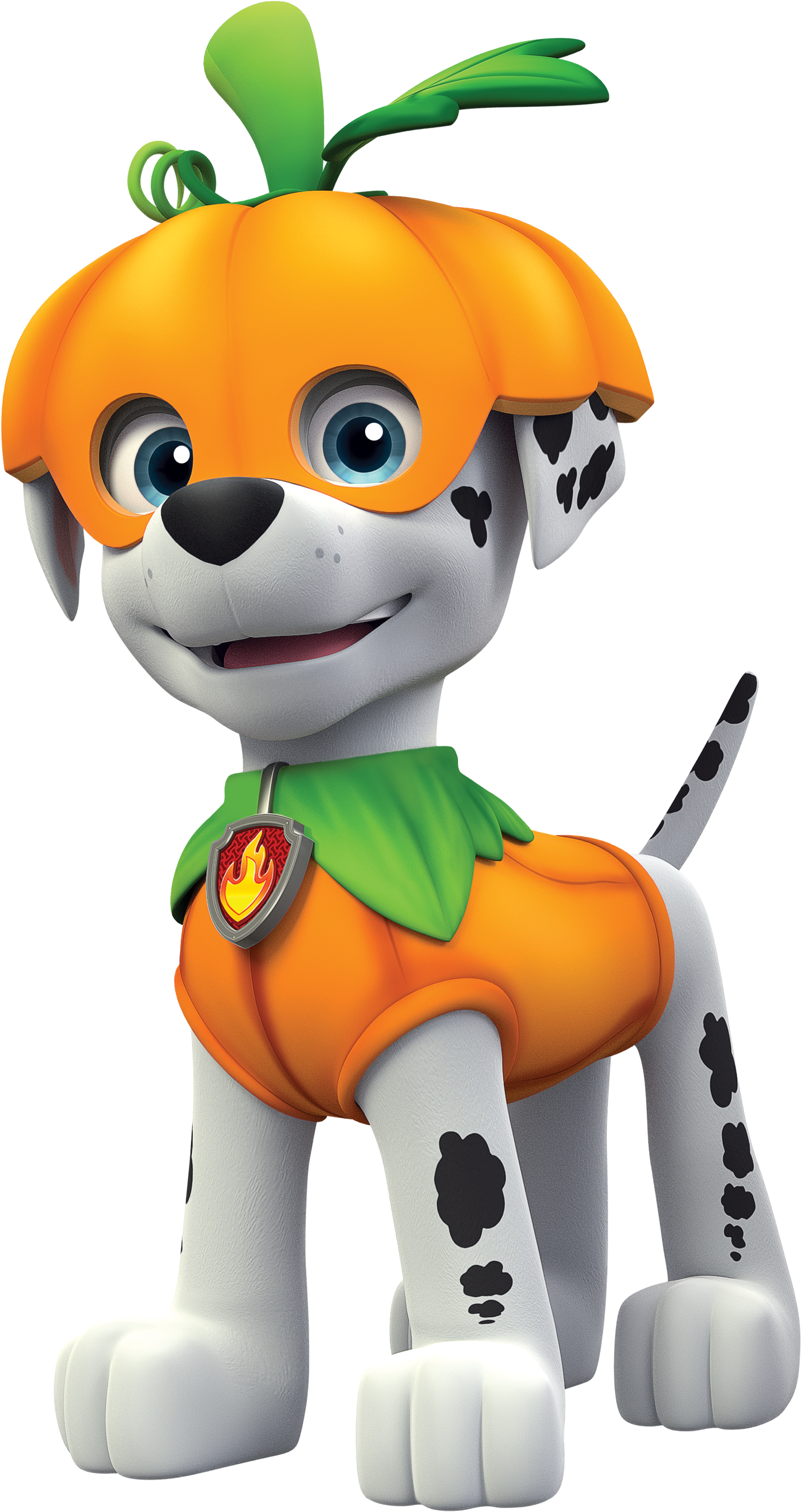 Paw Patrol Halloween Clipart - Marshall Paw Patrol Halloween (2120x3976)