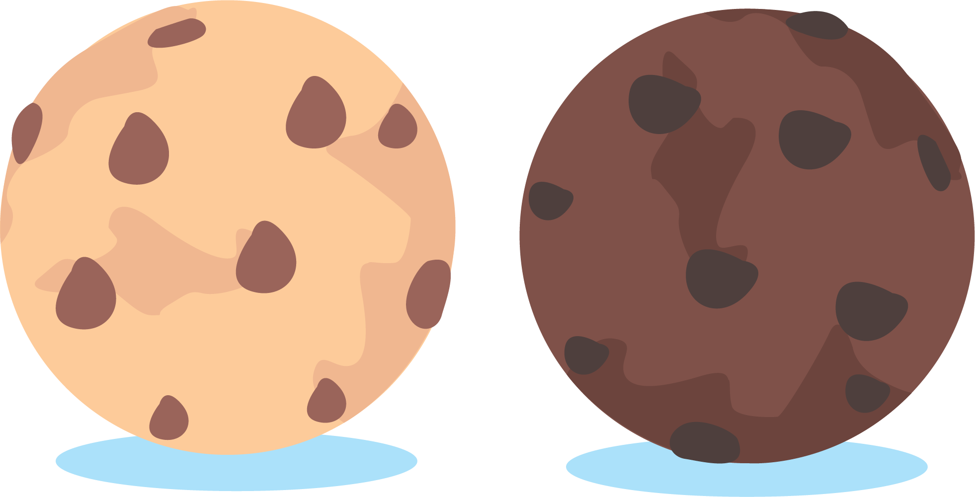 Chocolate Chip Cookie Almond Biscuit - Chocolate Chip Cookie Almond Biscuit (1962x1001)