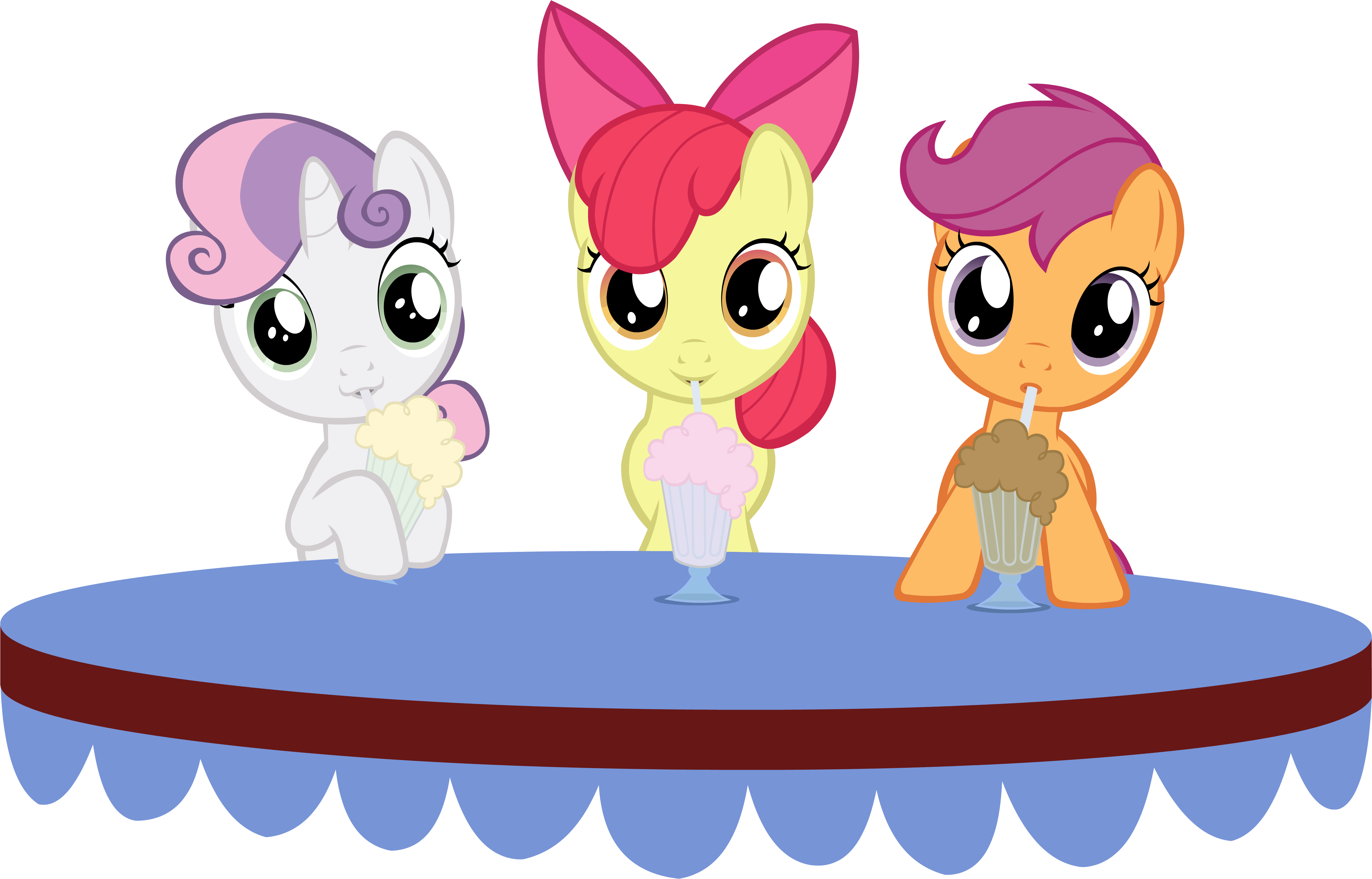 Cmc Milkshakes By Doctor-g - Mlp Cmc Milkshakes (4692x3009)