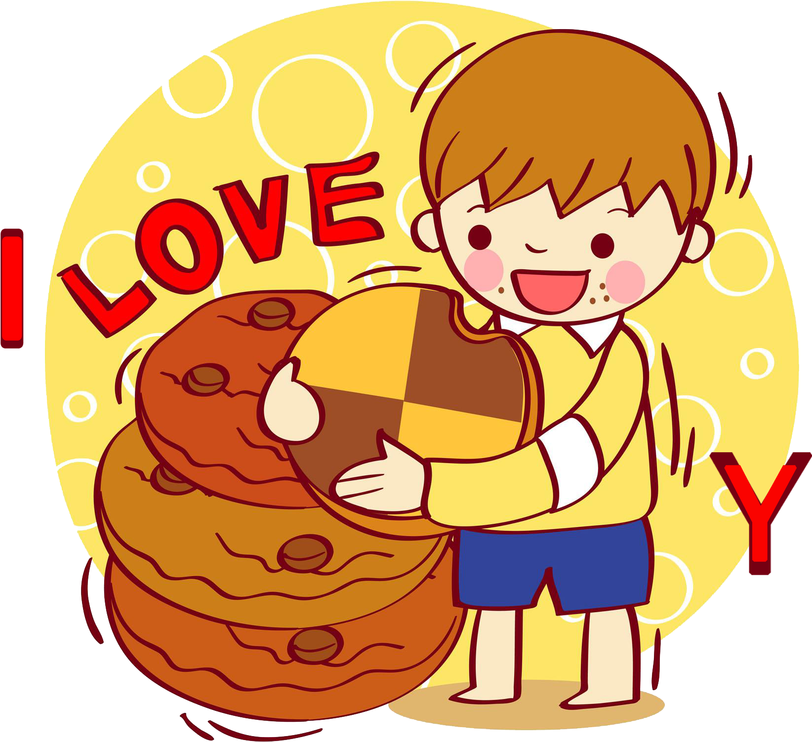 Chocolate Chip Cookie Ginger Snap Illustration - Chocolate Chip Cookie Ginger Snap Illustration (1869x1869)