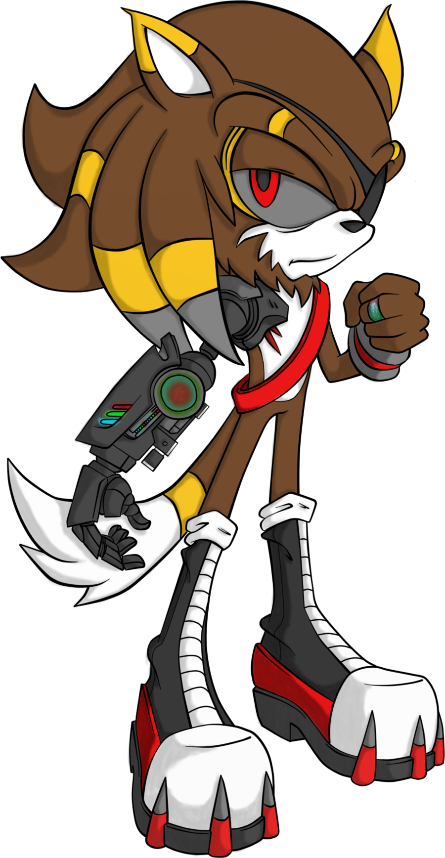 Spike The Porcupine Shaded By Haleyxh Spike The Porcupine - Cartoon (900x1736)