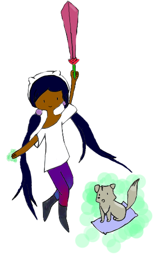 Kirsten The Witch Revamp By Inspector Milkshake - Illustration (426x640)