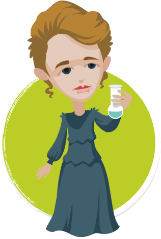 Invite Albert Einstein, Marie Curie, Harriet Tubman, - Cartoon (421x582)
