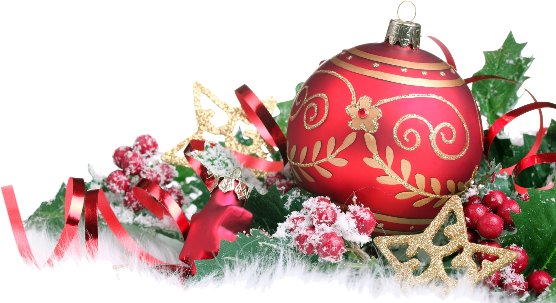 Celebrate <b>christmas</b> Day With Your Family - Christmas Ornaments Background (1920x1200)