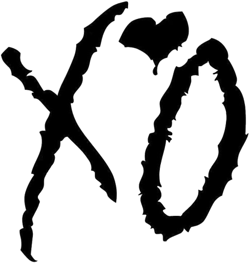Xo Theweeknd Stickers Music Rap Ovoxo Logo Xotourlife - Xo Logo The Weeknd (486x513)
