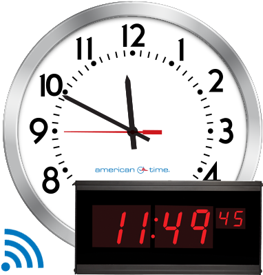 Wi-fi Network Clocks - Daylight Saving 2017 Clock Us (400x400)