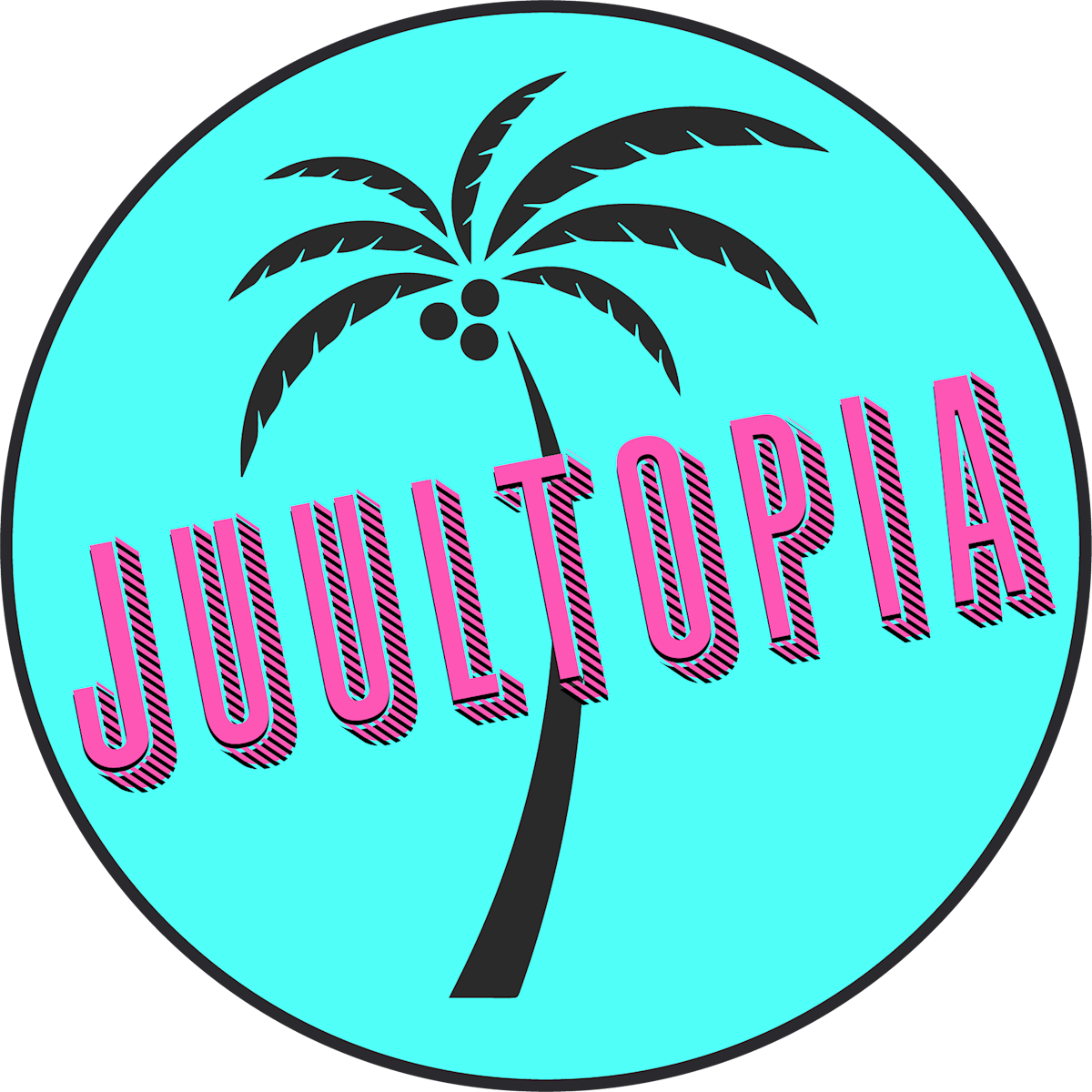 Juultopia Wholesale - Black And White Coconut Tree (1200x1200)
