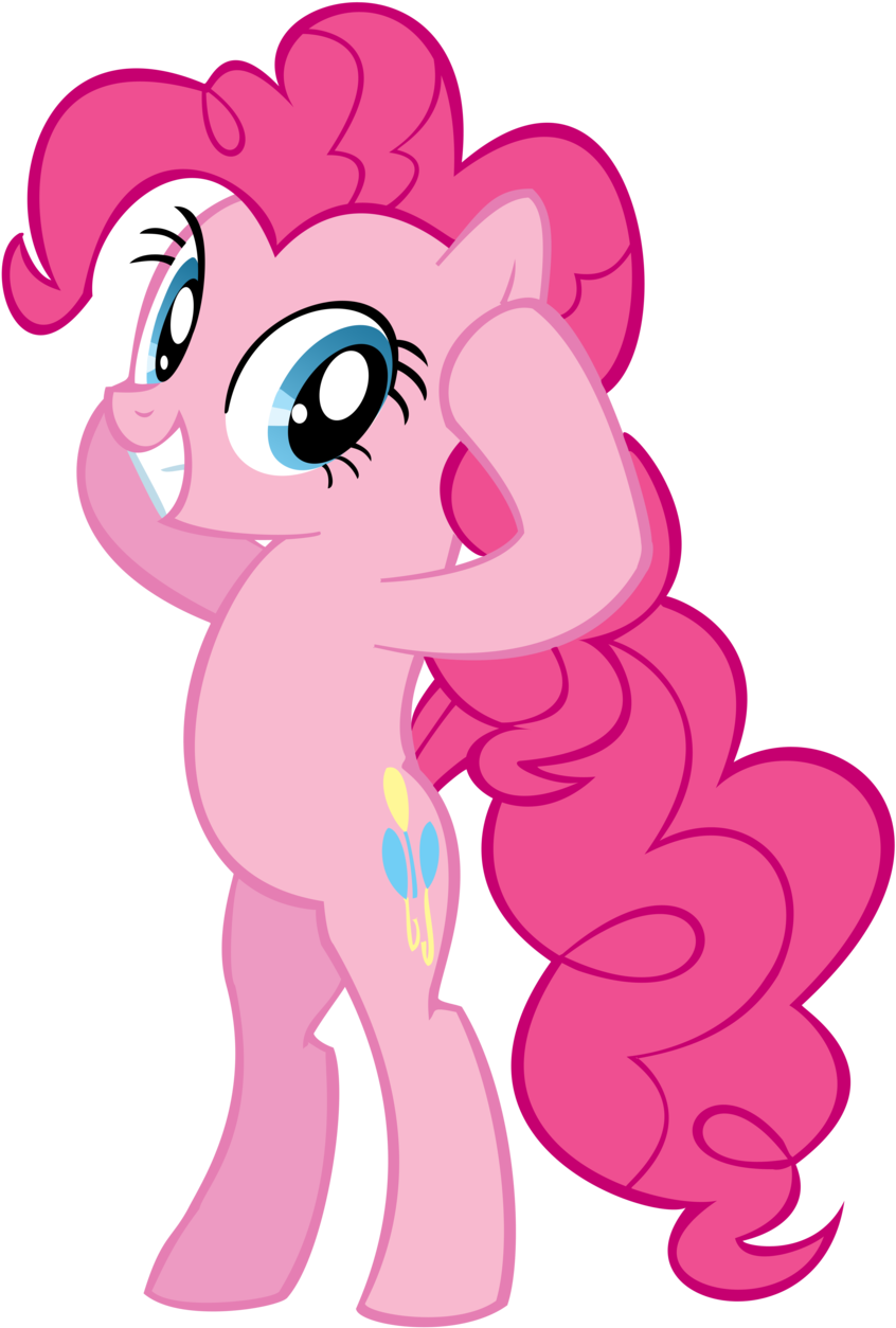 Pinkie Pie Measures Her Head By Randomtmcr - Happy My Little Pony (900x1293)