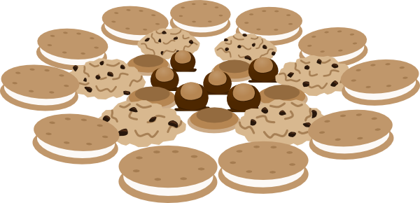 Treats Clip Art At Clker - Treats Clipart (600x290)