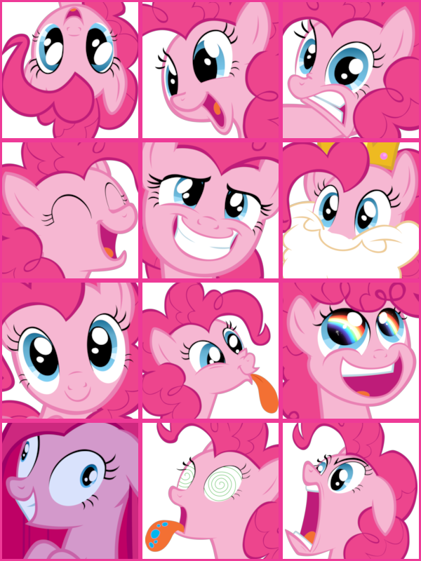 Kari The Penguin Images Crazy Pinkie Pie Hd Wallpaper - My Little Pony Pinkie Pies Face (600x800)
