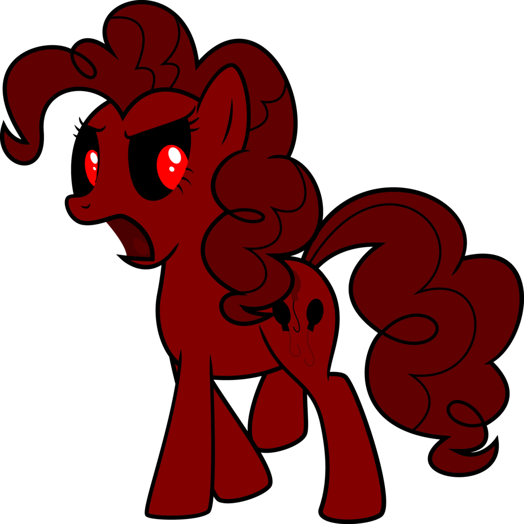 Yelling Insane Pinkie Pie By Waleedtariqmmd - Pinkie Pie Exe (1024x1024)