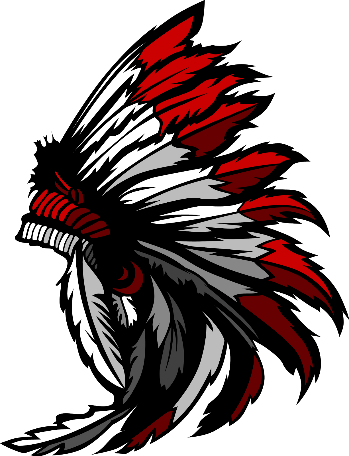 Buy Your Yearbook Now - Red Indian Tattoo Design (1225x1600)
