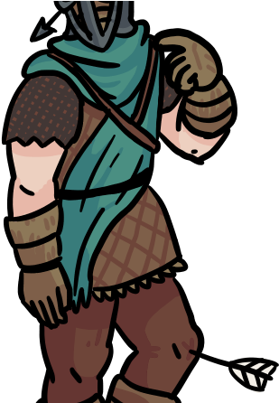 Video Game Bandit Convinced The Arrow Shot Through - Video Game Bandit Convinced The Arrow Shot Through (335x445)