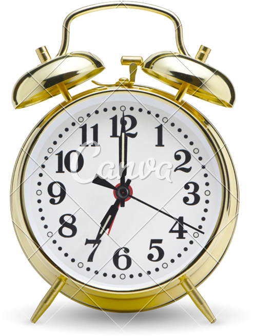 Golden Alarm Clock - Equity By La Crosse Analog Twin Bell Alarm Clock (716x800)