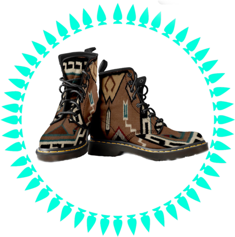 Boots - 5in X 5in Great Seal Of The Navajo Nation Sticker Vinyl (480x480)