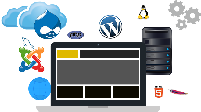 The Office Of Information Technology Provides Web Site - Servidores No Dedicados Png (666x372)