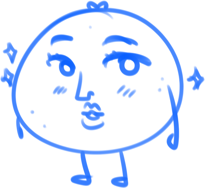 Orange Senpai By Looji - Circle (842x842)