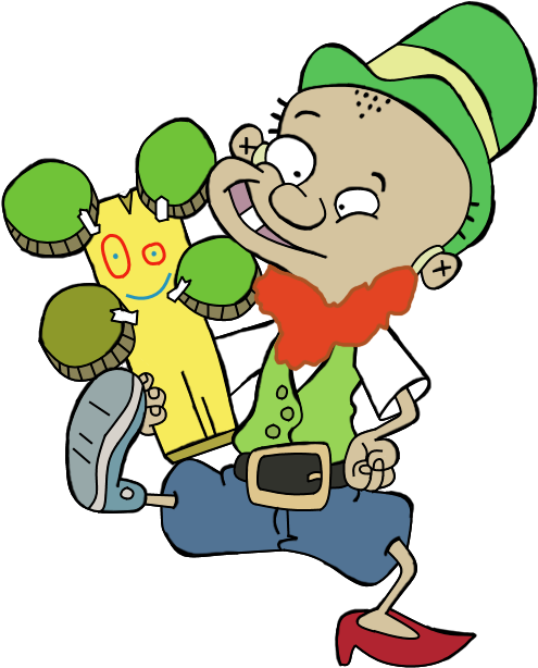 Catch Me I'll Give You Me Pot Of Gold By Savagebolt95 - Cartoon (510x622)