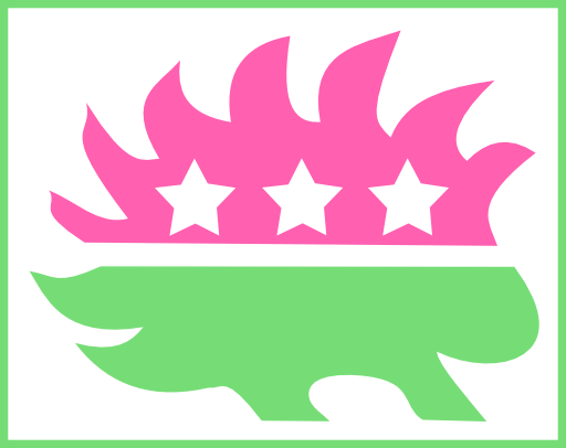 Libertarian Porcupine Transparent Background Border - Libertarian Symbol (800x632)