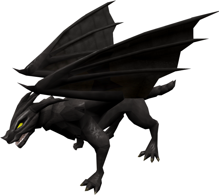 Pictures Of Black Dragons - Black Dragon Runescape (728x665)