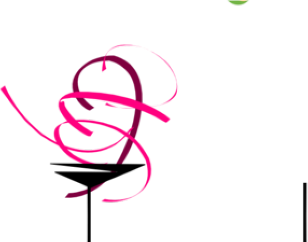 Martini Clipart Pink Party - Cocktail Glass (640x480)