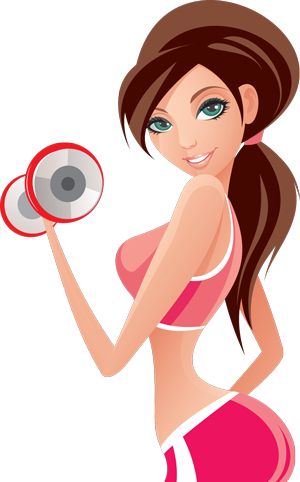 Coaching You Into Fitness~ - Cartoon (300x482)