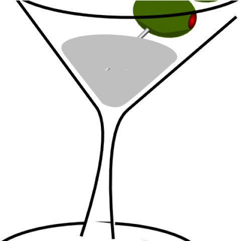 Martini Clipart - Clip Art (640x480)