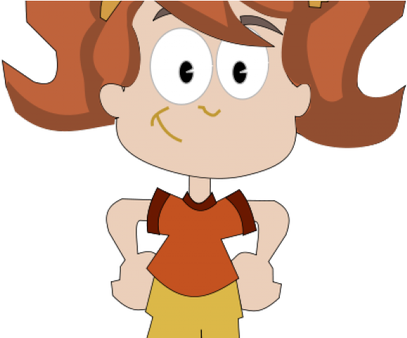 Girl Cartoon Cliparts - Confident Clip Art (640x480)