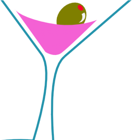 Martini Clipart Mocktail - Martini Glass (640x480)