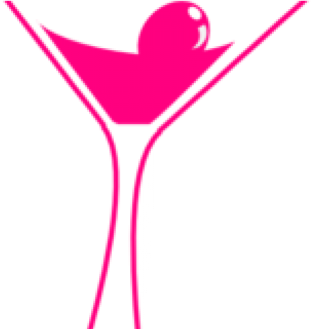 Martini Clipart Pink Martini - Vector Graphics (640x480)