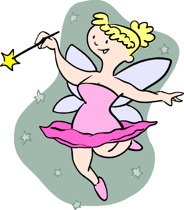 Fairy - Cartoon Fairy (606x691)