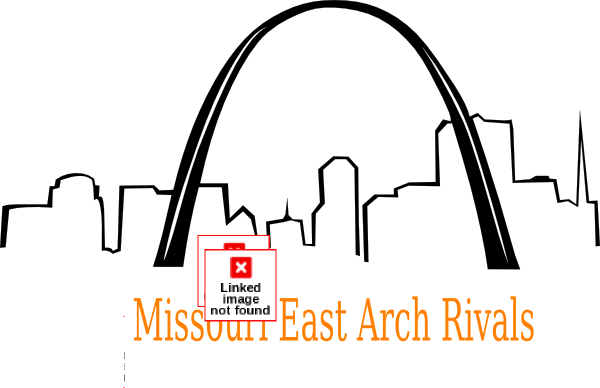 Arch Rivals Mo Clip Art At Clker - St Louis Arch Clip Art (600x388)
