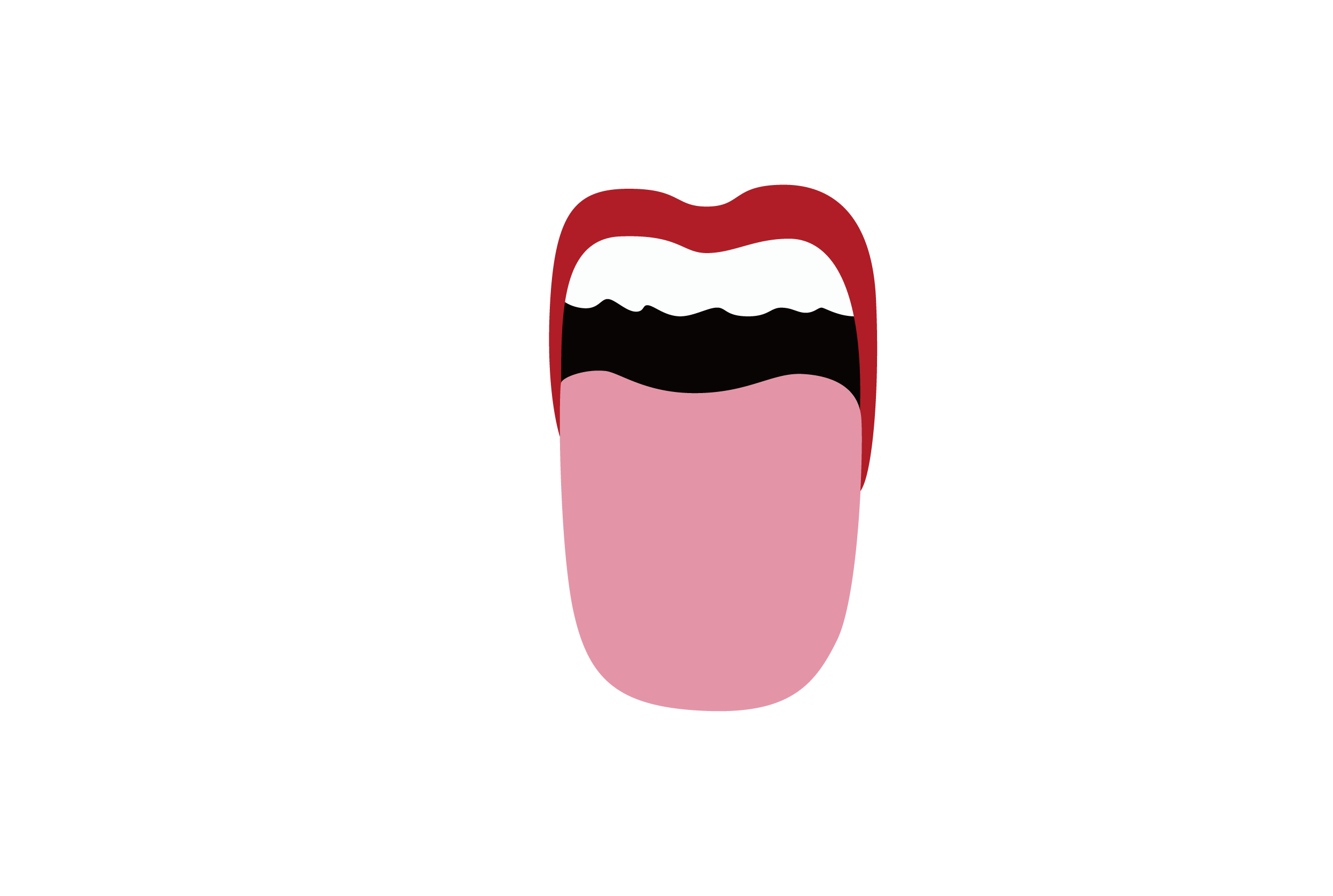 Tongue Mouth Lip - Fever (2485x1671)