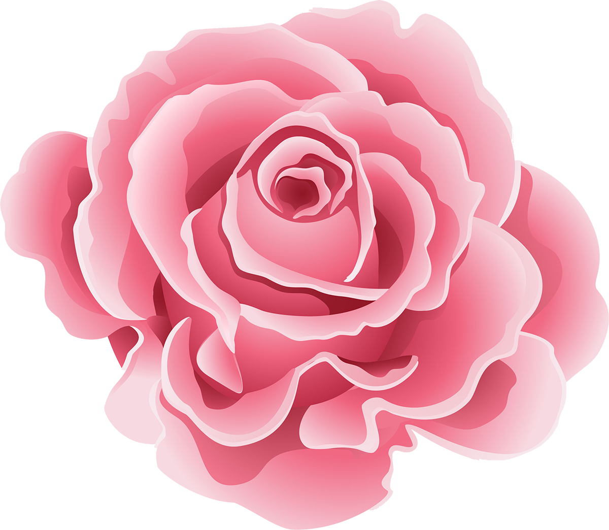 Flower Paper Garden Roses Clip Art - Flower Paper Garden Roses Clip Art (1200x1044)