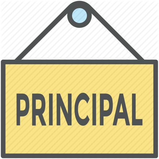 Office Clipart School Administration - Principal Icon (512x512)