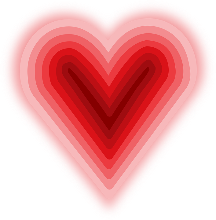 Moving Heart Clipart (707x720)