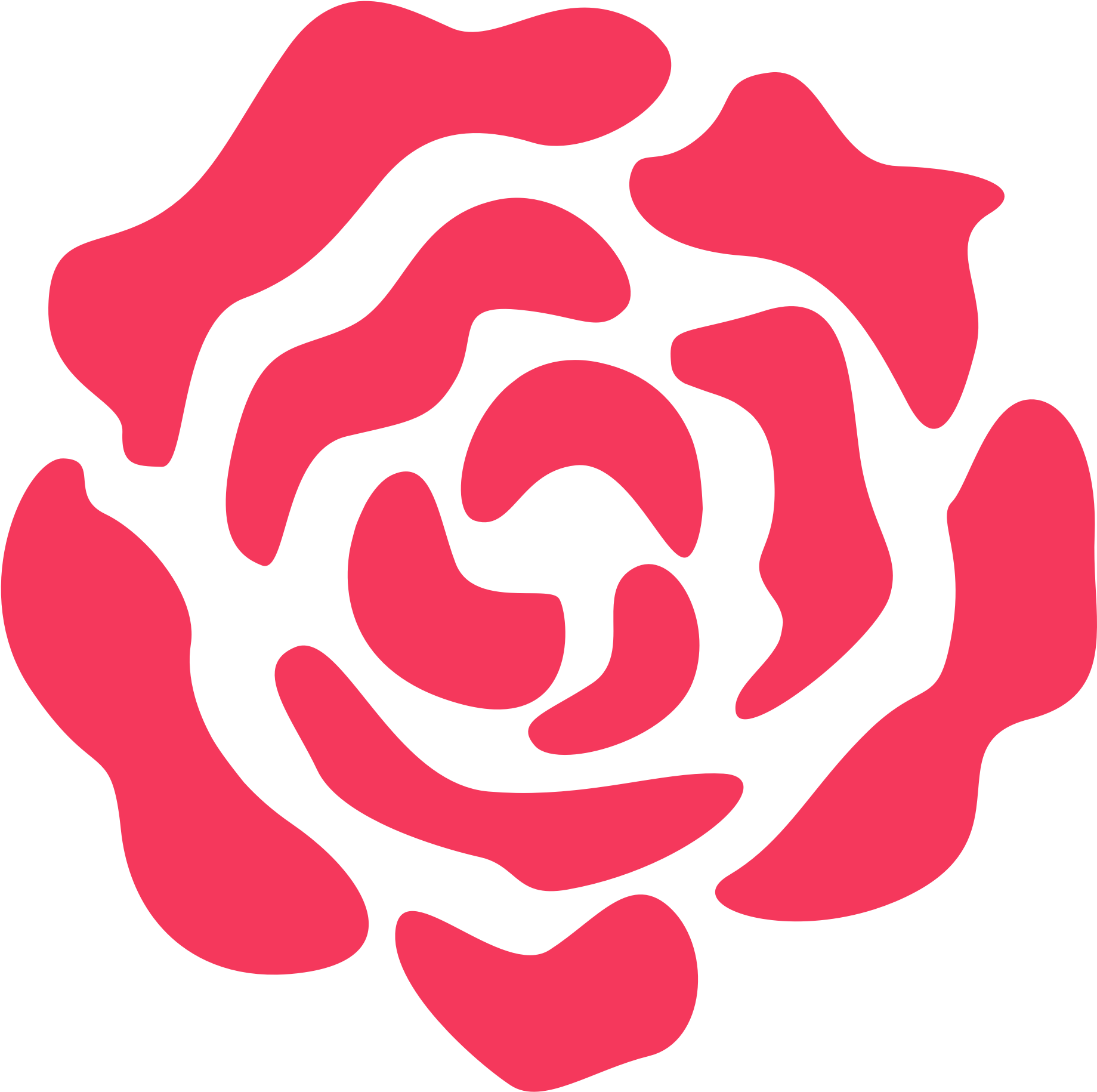 F2u Pink Rose Background By Sketch Art 292002 - Pink Rose Stencil Button Badge Button Badge (2048x2048)