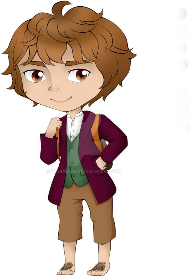 The Chibi Hobbit By Ikarichan - Cartoon (774x1032)