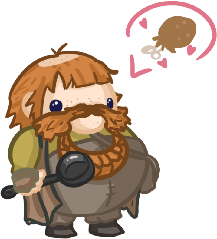 Bombur By Ijen-ekusas - Chibi Bombur (894x894)