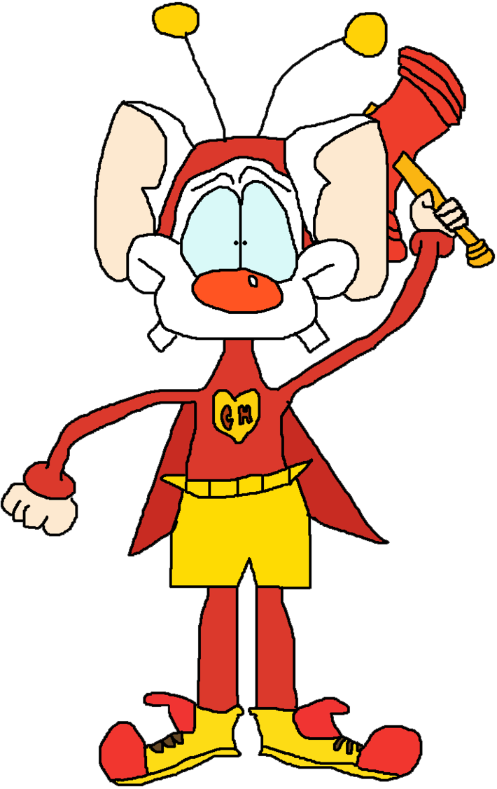 Pinky Como El Chapulin Colorado By Felipe8814 - Pinky Y Cerebro Heroes (710x1126)