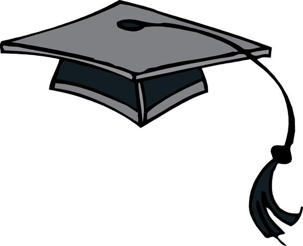 Graduation Hat Clip Art 2014 Graduation Cap - Limp Dick (600x486)
