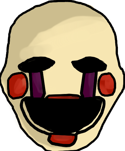 Marionette [fnaf 2 ] By Cartoonyer - Marionette [fnaf 2 ] By Cartoonyer (424x511)